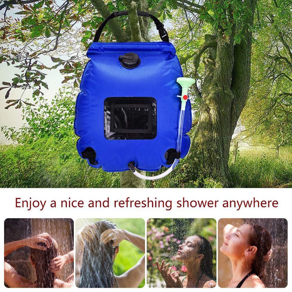 Amazon.co.jp: ソーラーシャワーバッグ お湯 どこでも 温水シャワー